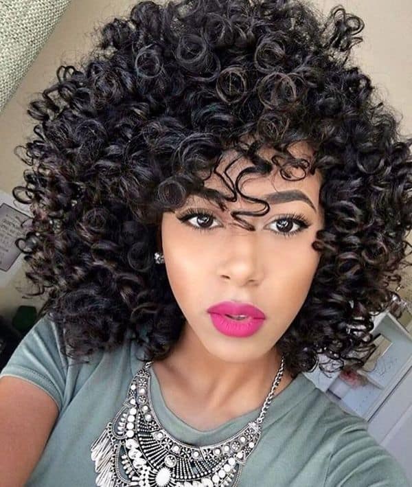 10 startling curly perm hairstyles for black women