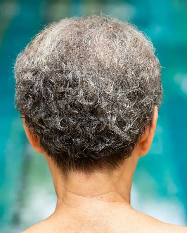 curly pixie cut for women over 60