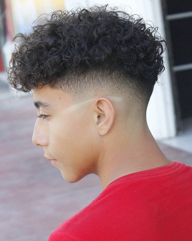 18 Exciting Taper  Fades with Curly  Hair 2022 Trends 