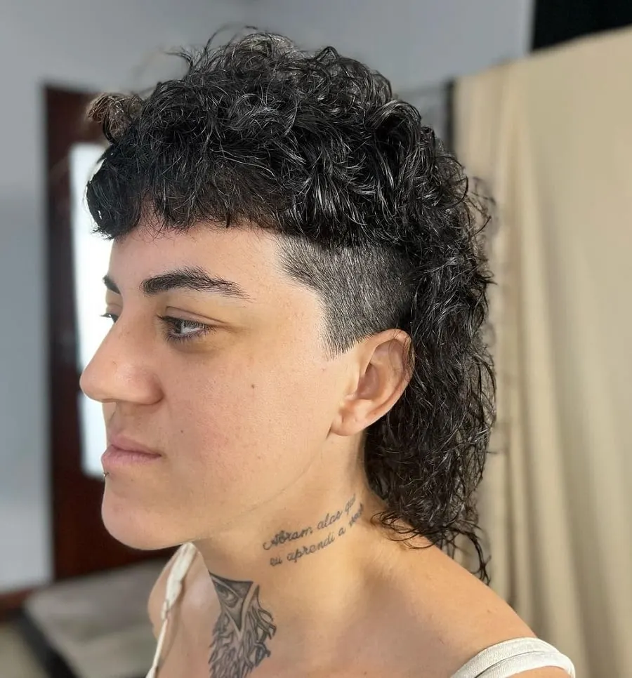 curly wolf mullet