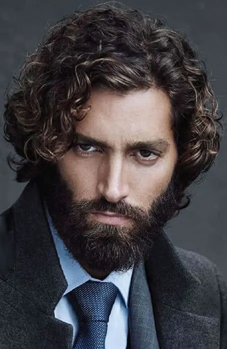 curly hairstyles for men