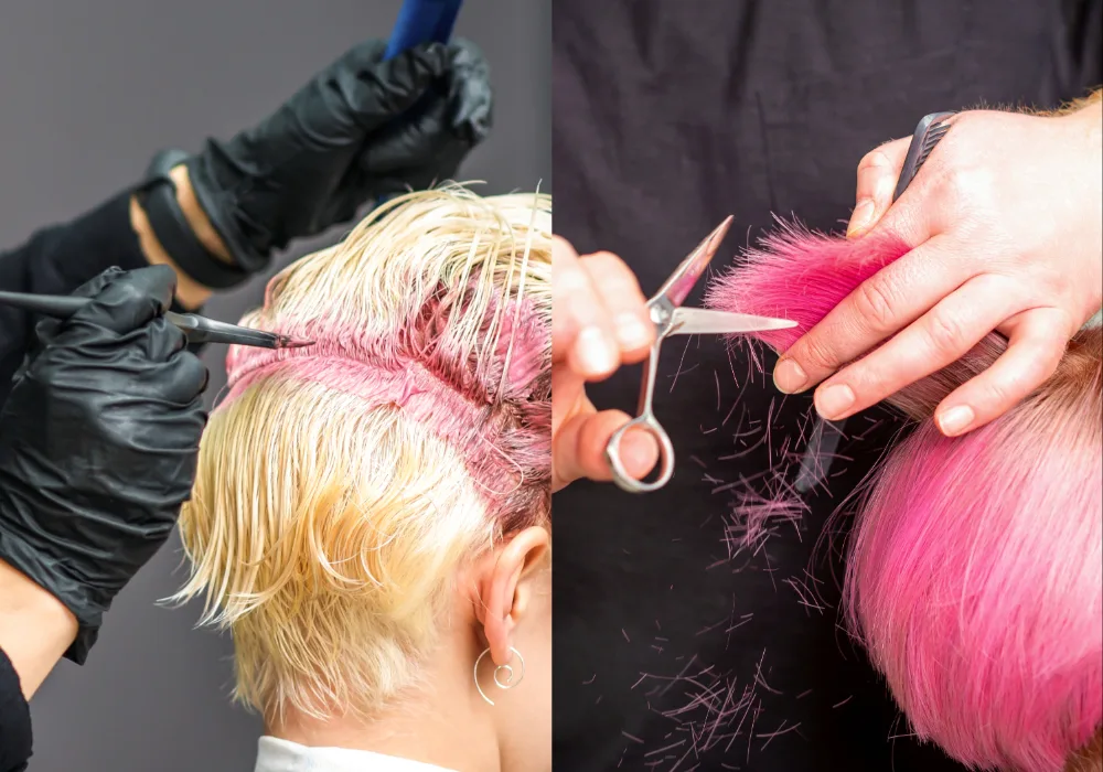 Should you cut or color your hair first?