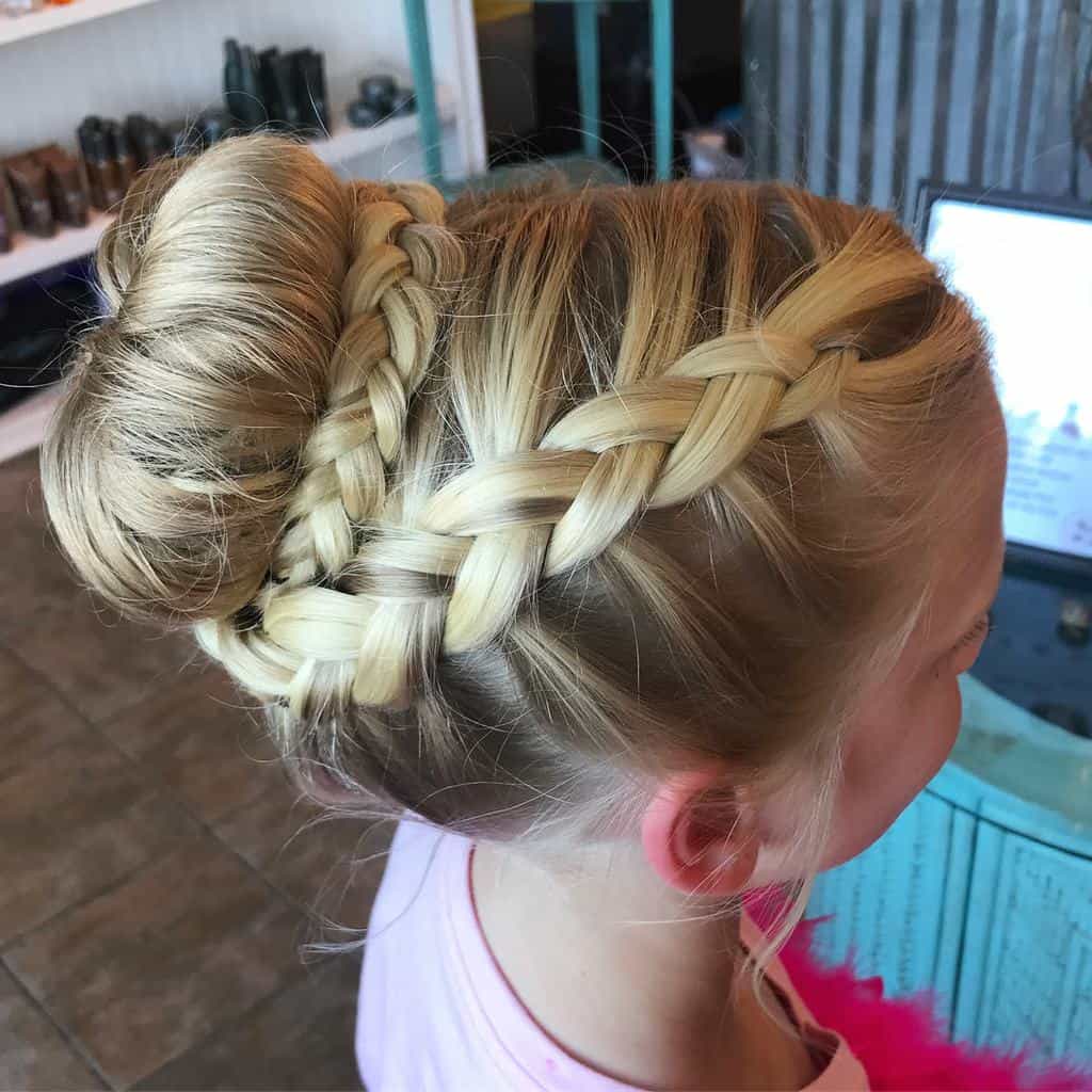 37 Cute Little Girl Updos That'll Steal The Show – HairstyleCamp