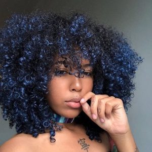 25 Dark Blue Hair Colors for Women - Get A Unique Style