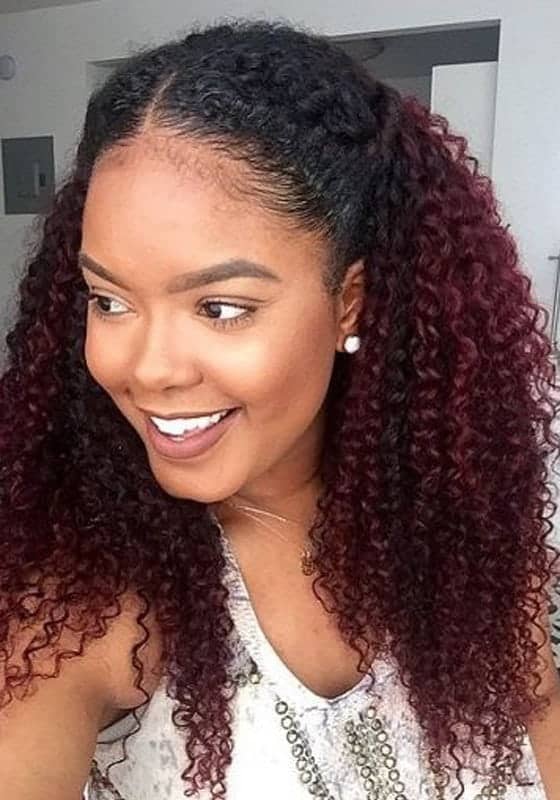 33 Trendiest Ombre Looks for Curly Hair in 2023
