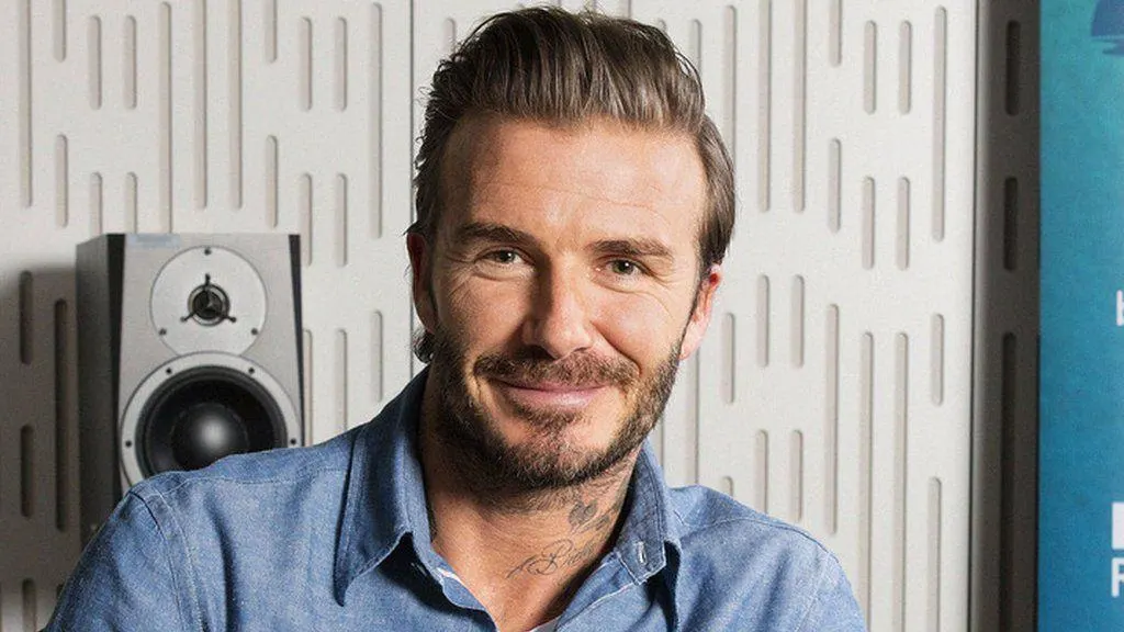  David Beckham short Beard style