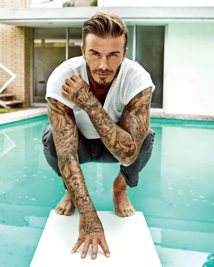 Classic Beckham Beard style