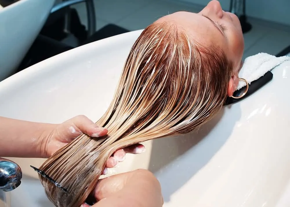 deep conditioning keratin treated hair