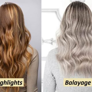 difference between highlights and balayage