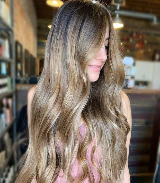 dirty blonde ombre hair