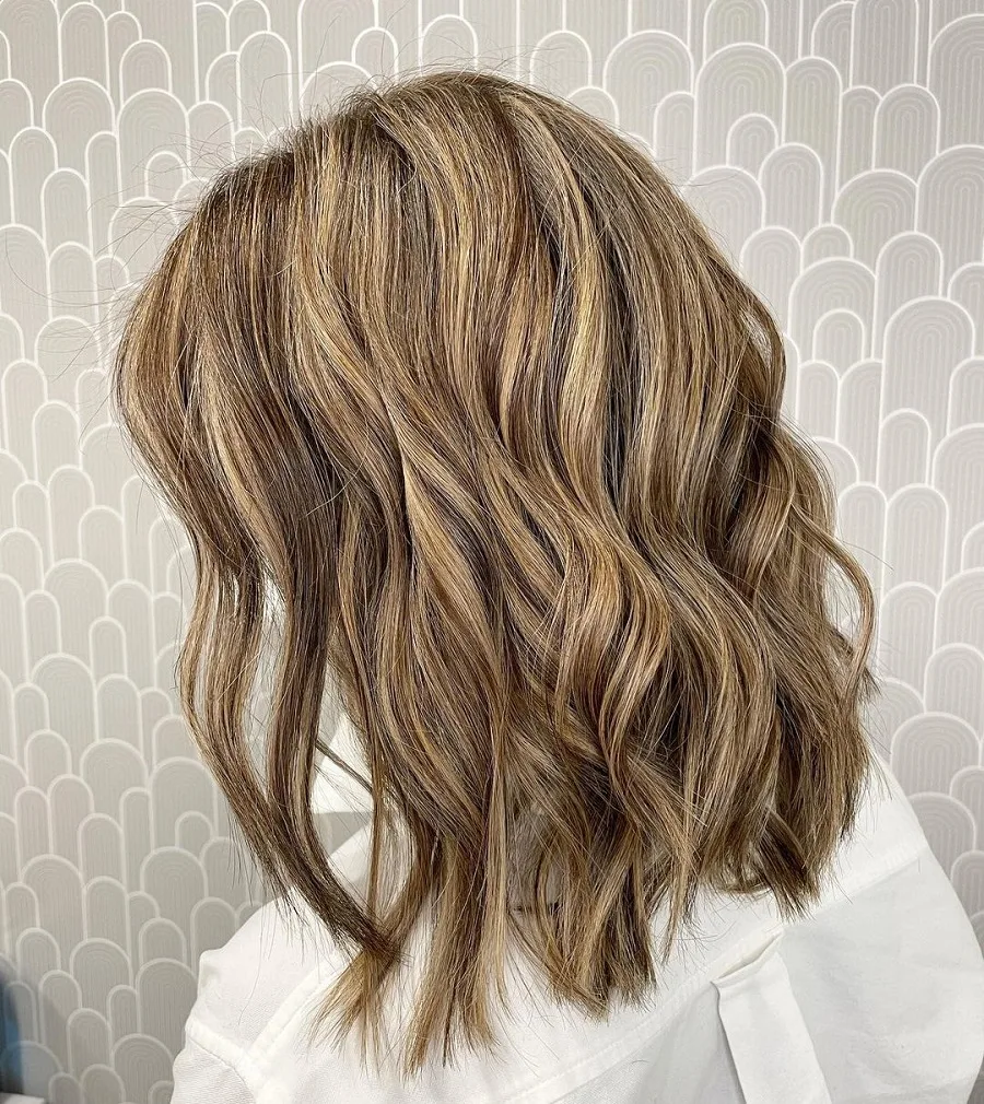 dirty blonde highlights