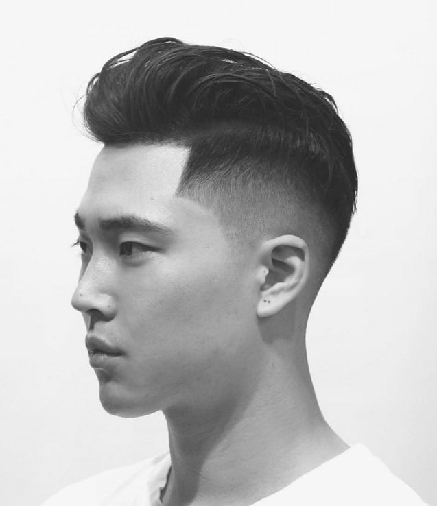 Classic Disconnected Undercut with Fade