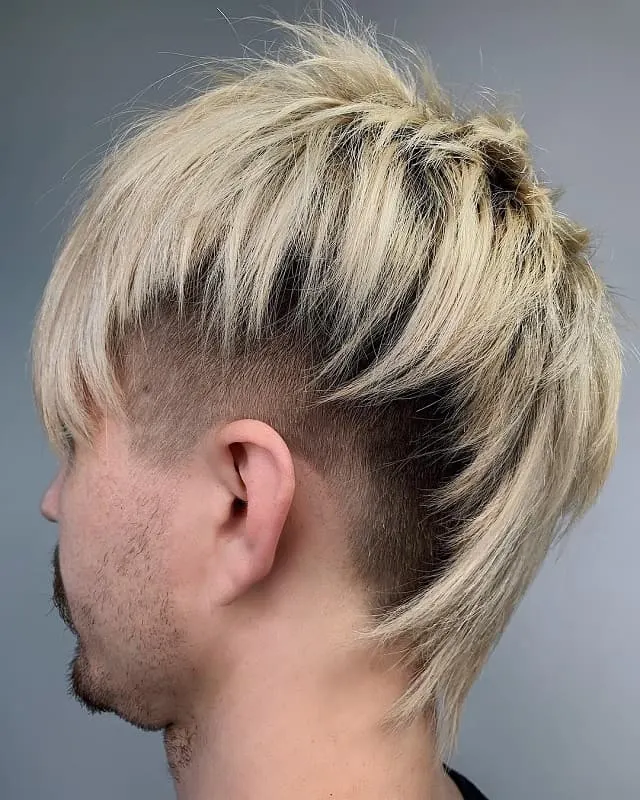 disconnected hairstyle for men