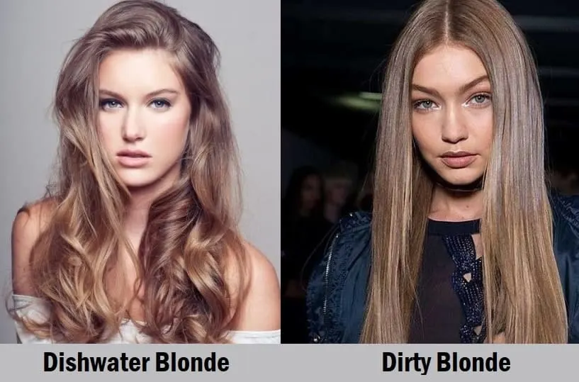 Dishwater Blonde vs Dirty Blonde