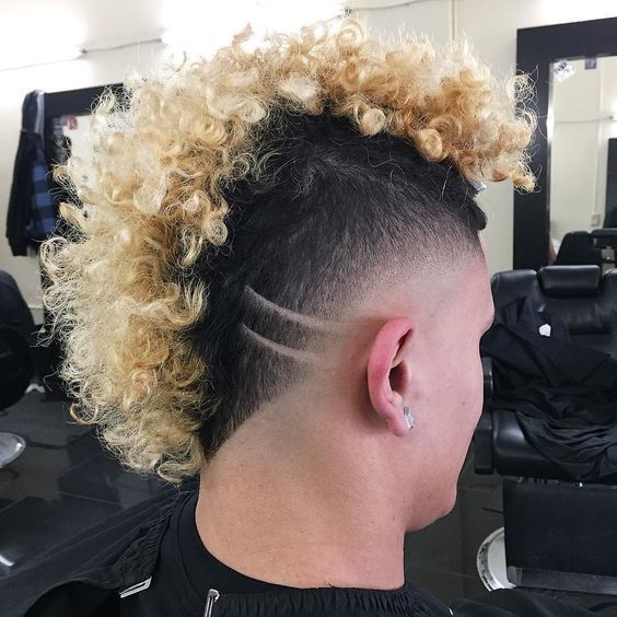 dope haircut with mohawk