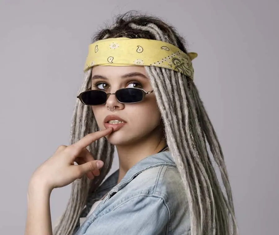 dreadlocks with bandana