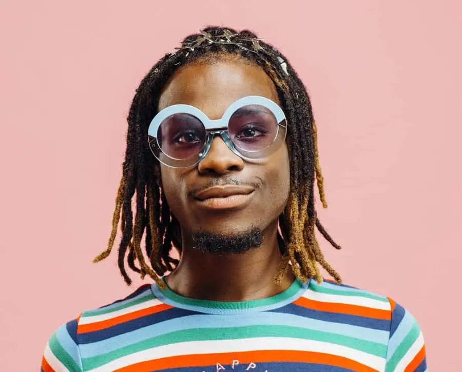 dreadlocs for man with receding hairline