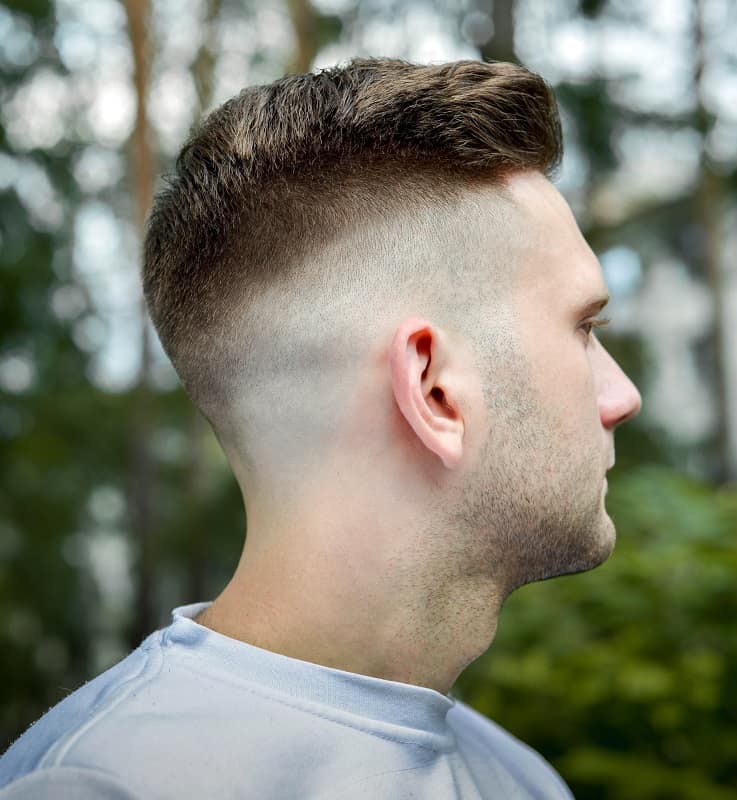 Fade Haircut White Guy