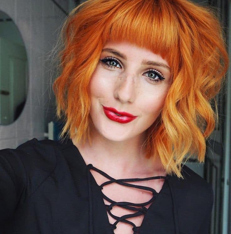 Orange Hair Color