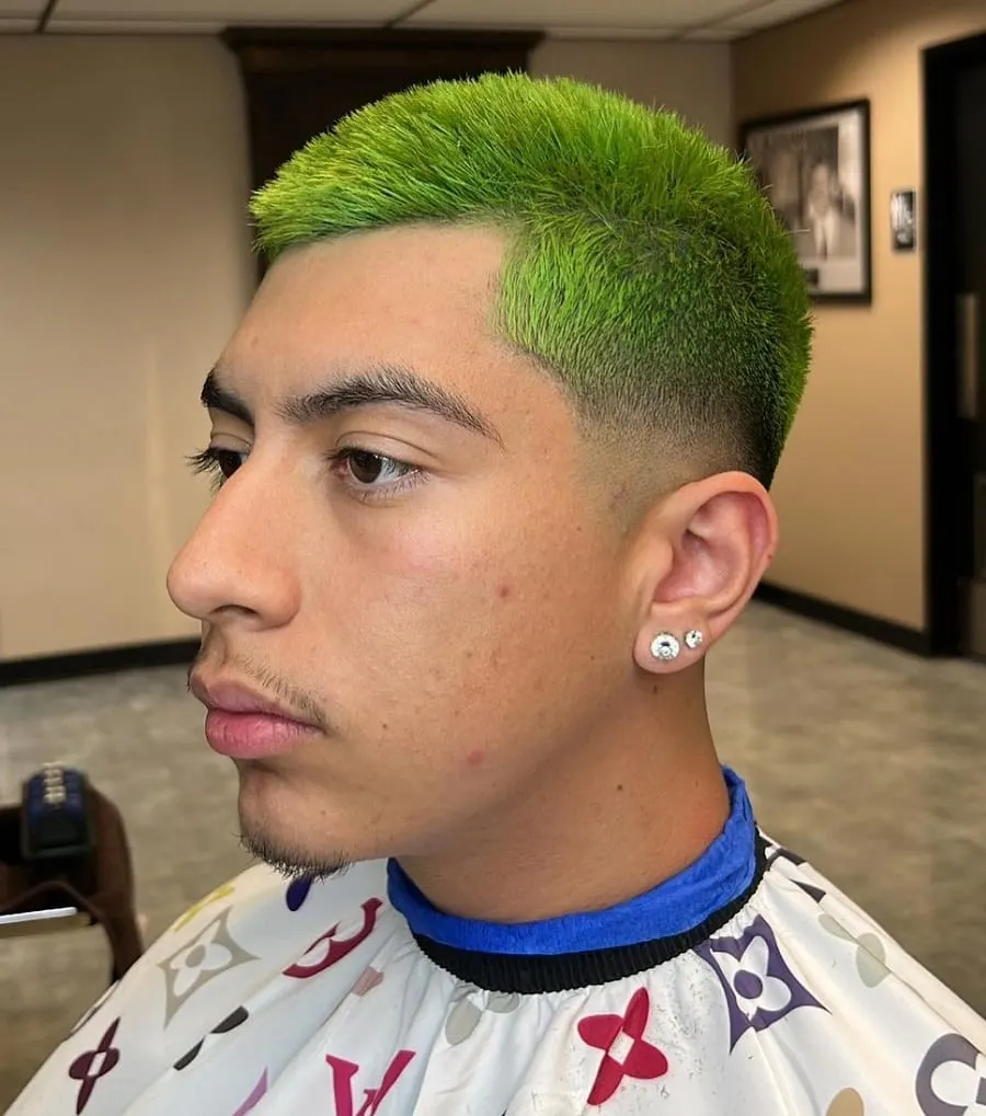 edgar cut for green hair