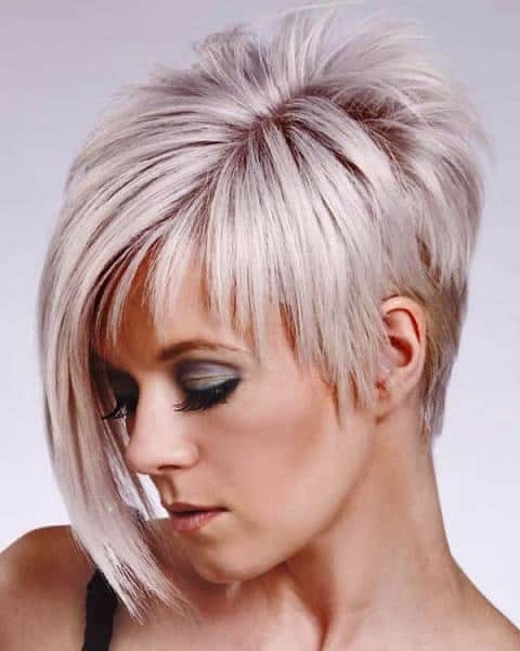 Edgy Short Asymmetrical Hairstyles