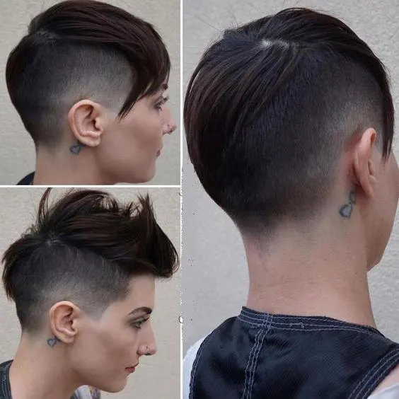 35 Tempting Edgy Short Haircuts For Women 2024 9685