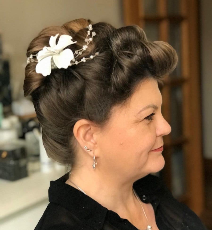 edwardian hairstyle for over 50 women