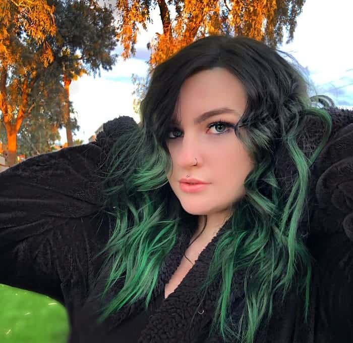 how to dye emerald green hair 