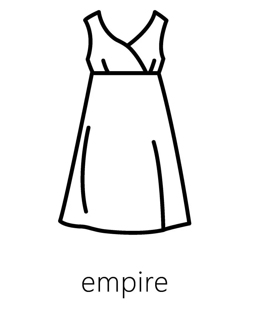 empire dress