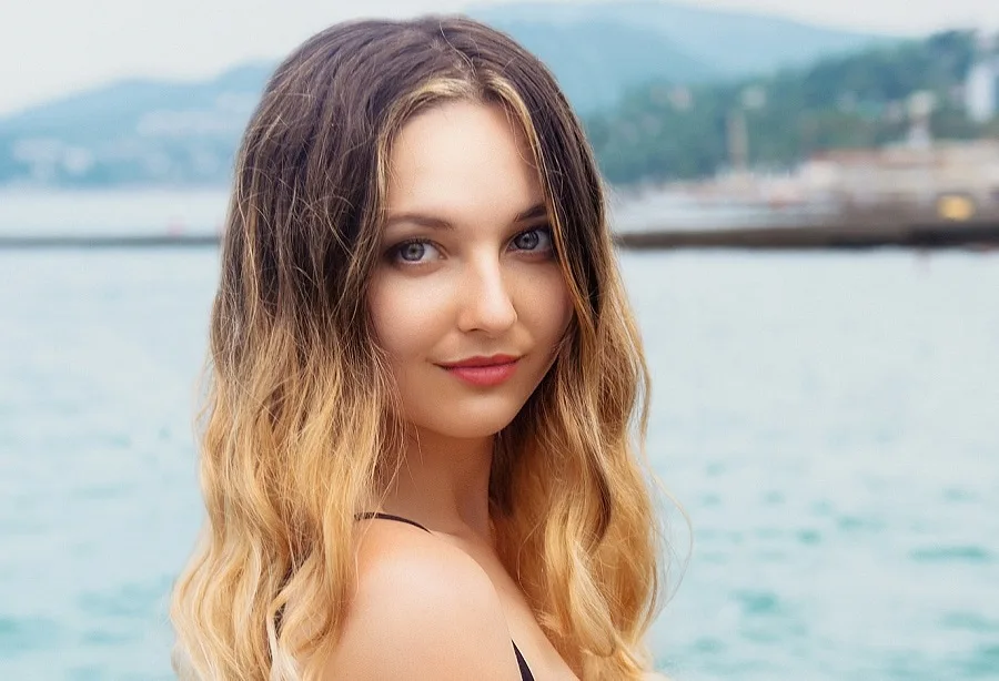 everyday hairstyle for ombre hair