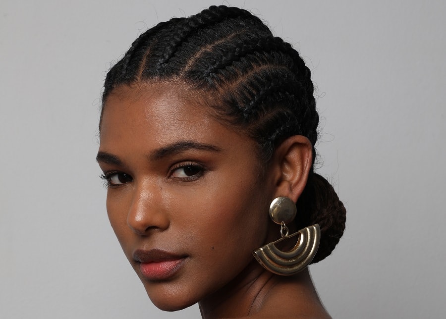 everyday hairstyle with braids