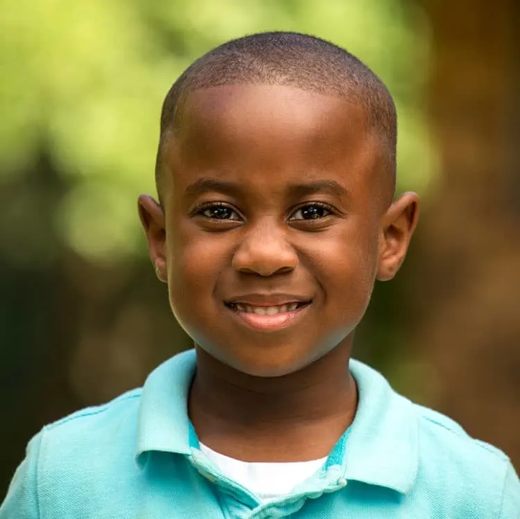 fade haircut for little boy 