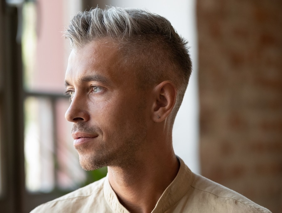 fade haircut for men in their 30s