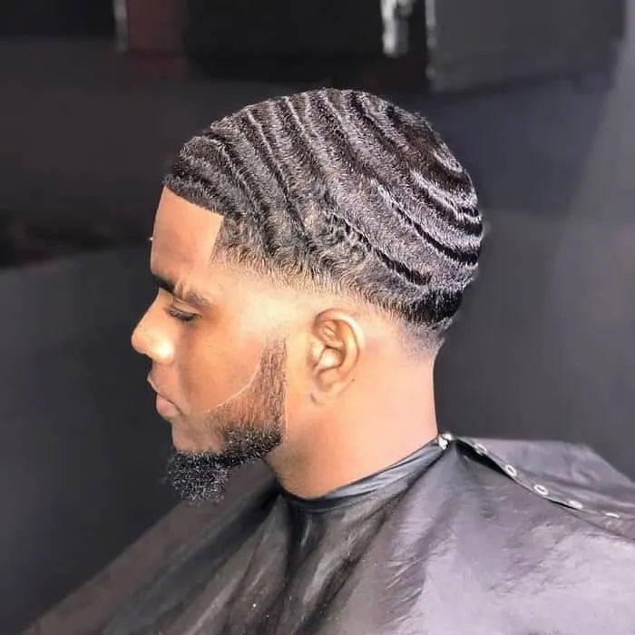 big waves with short fade