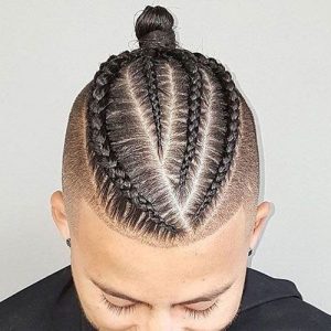 30 Coolest Fade Hairstyles with Braids for Men [2024]