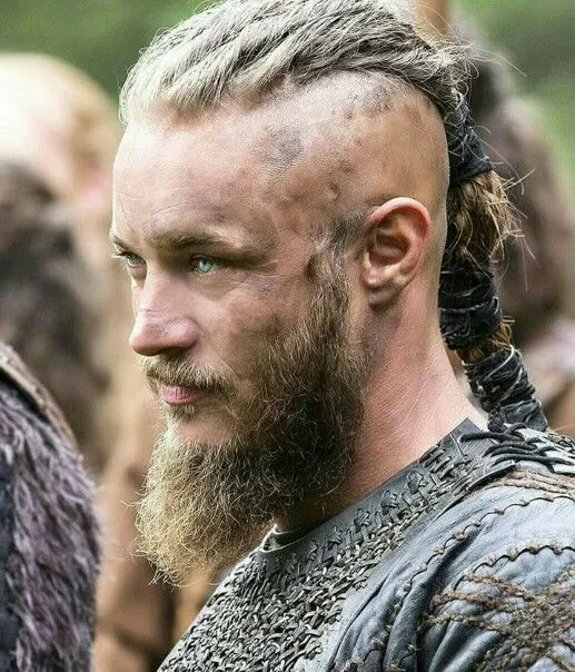 Viking Braids with Bald Fade
