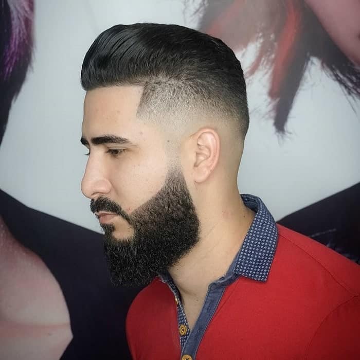 Faded Thick Hairstyle for Men