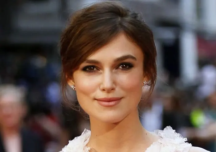 Keira Knightley with Brown Hair