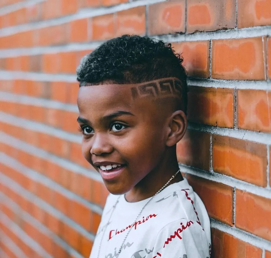 faux hawk for black boys