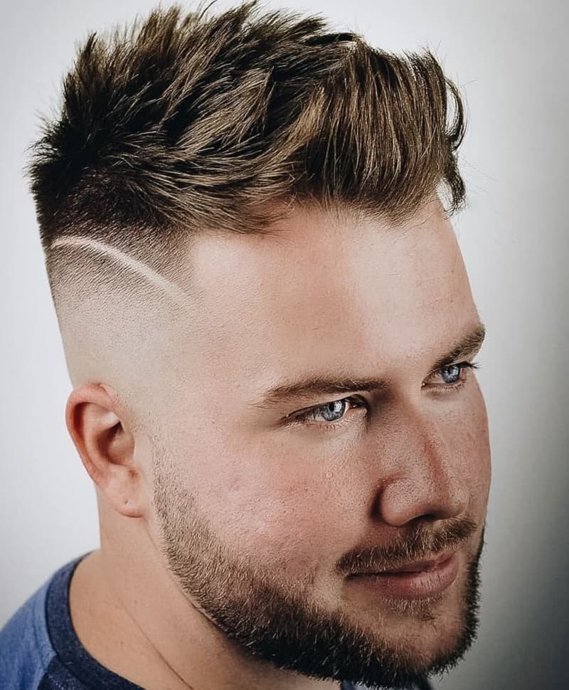 90 Iconic Men'S Haircut Line And Pattern Designs