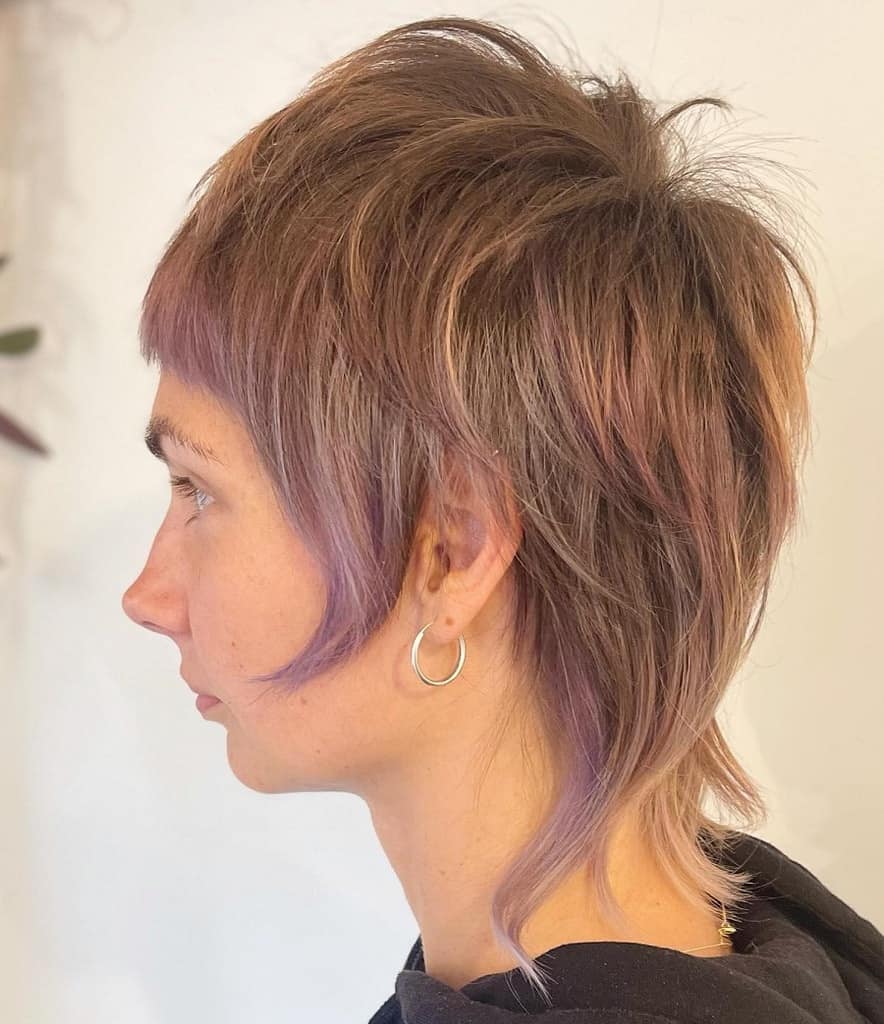 feathered mullet