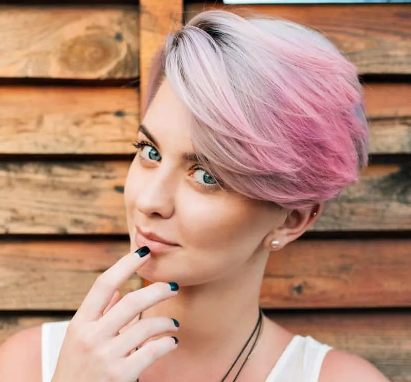 feathered pixie bob haircut