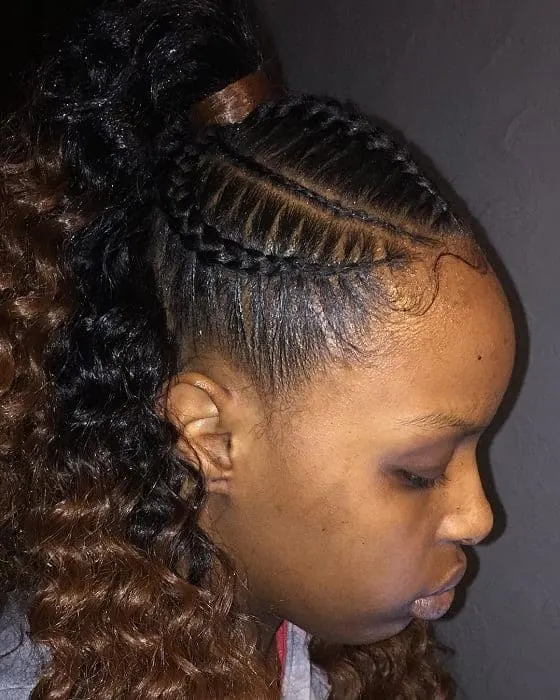 65 Hottest Feed In Braids - Cornrow Styles to Obsess Over [2024]