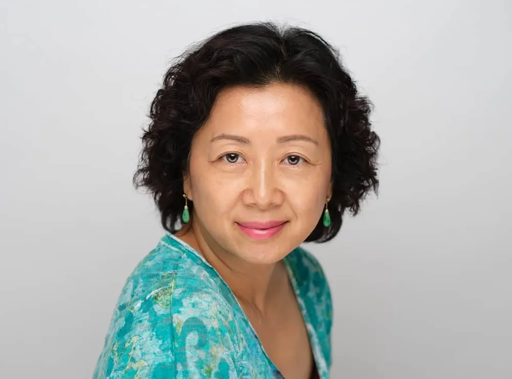 fine haired bob for Asian women over 50