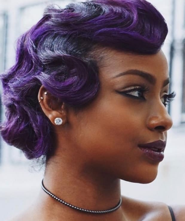 20 Finger Waves Hairstyles For Black Women To Rock Hairstylecamp 