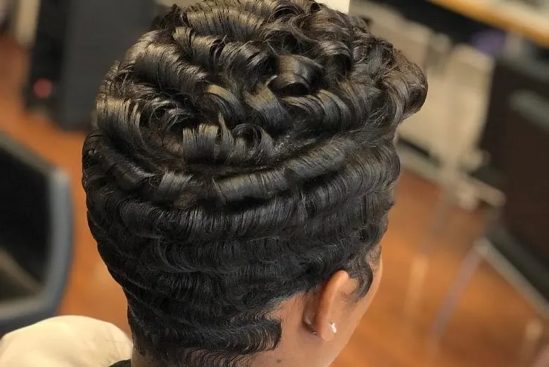 20 Finger Waves Hairstyles for Black Women to Rock – HairstyleCamp
