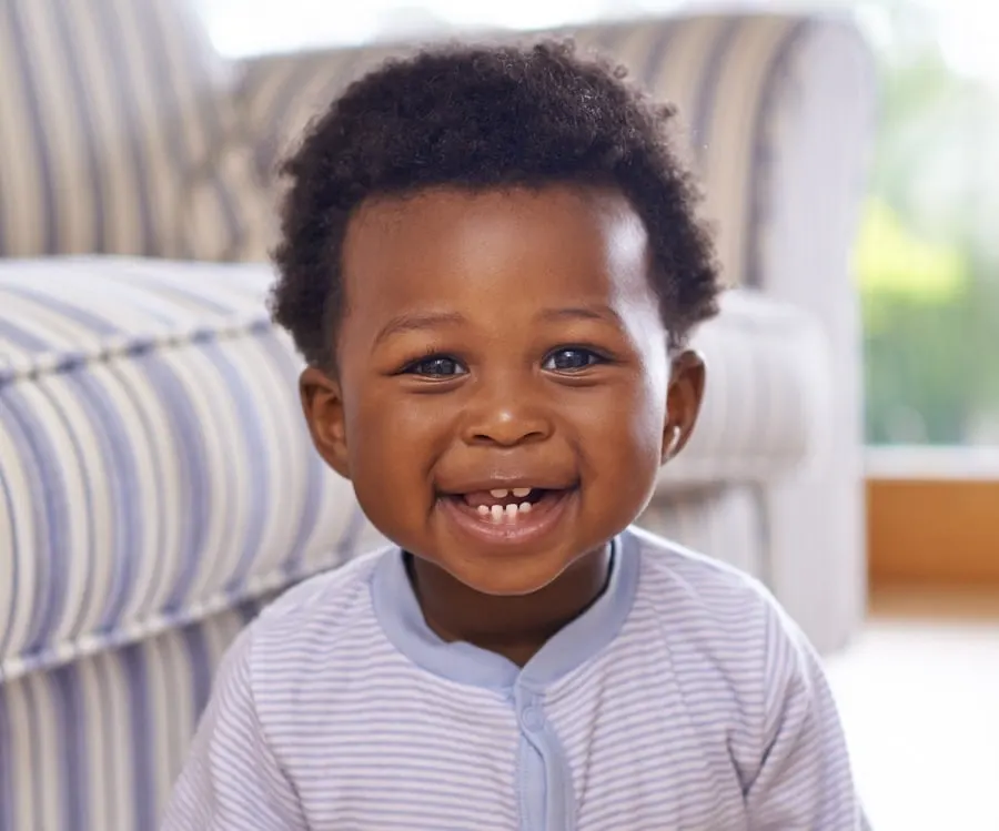 first haircut for black baby boys