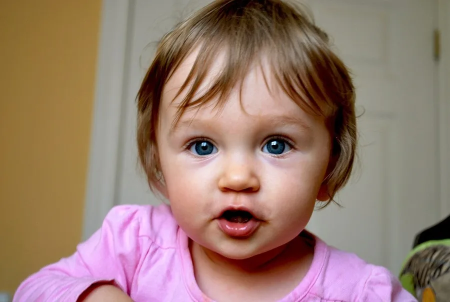 first bob haircut for baby girls