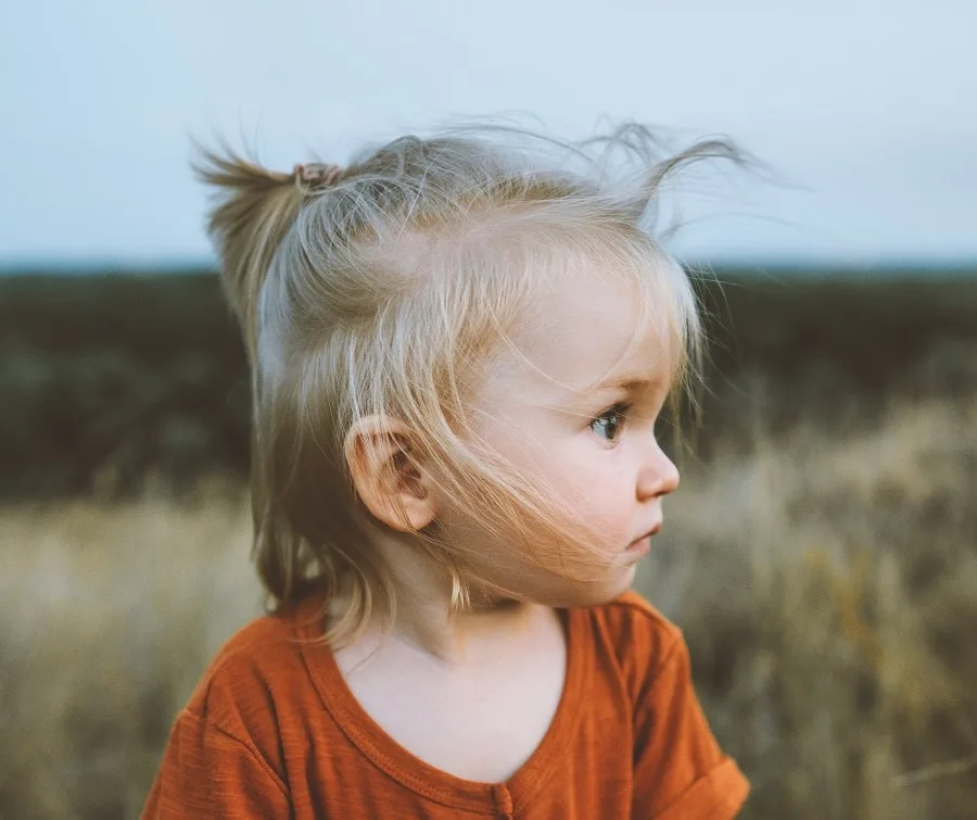 first haircut for baby girls