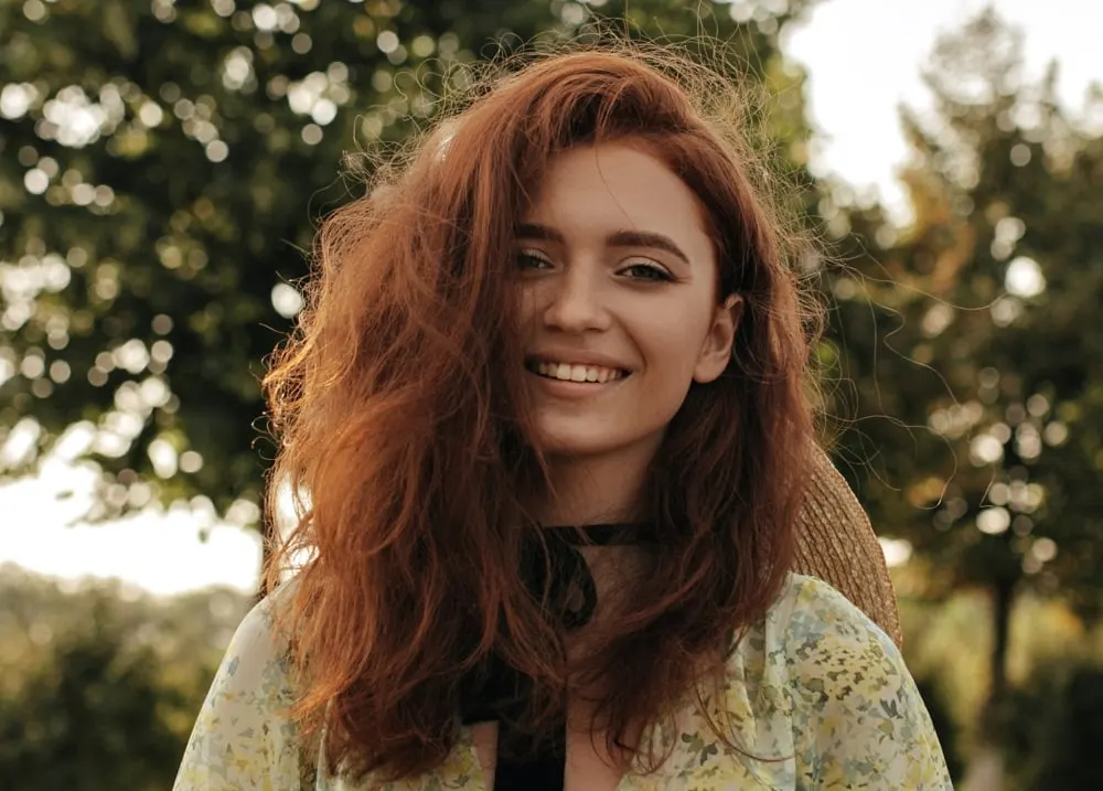 fluffy hair